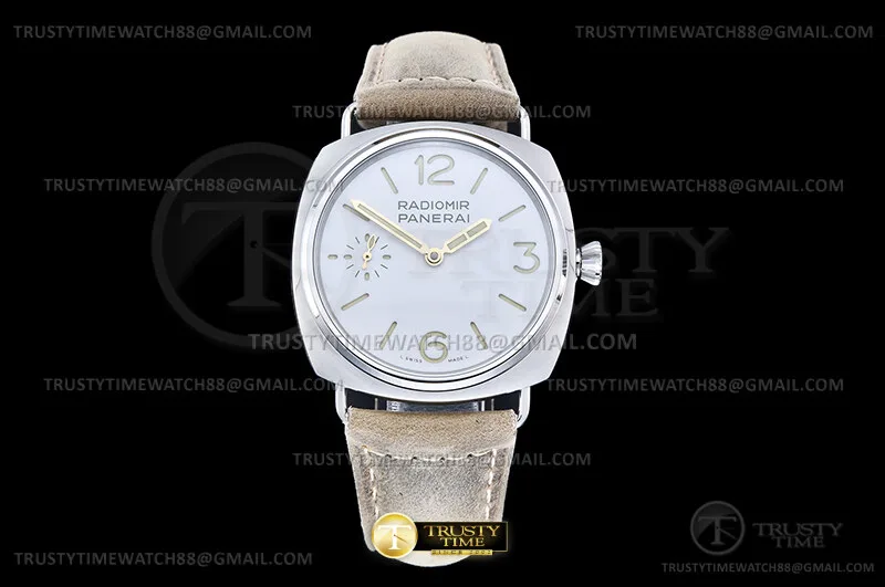PN1384HLE - PAM1384 Radiomir Officine SS/LE Wht HWF A6497