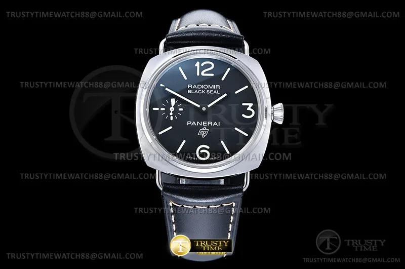PN754HLE - PAM754 Radiomir Black Seal Logo SS/LE Blk HWF A6497