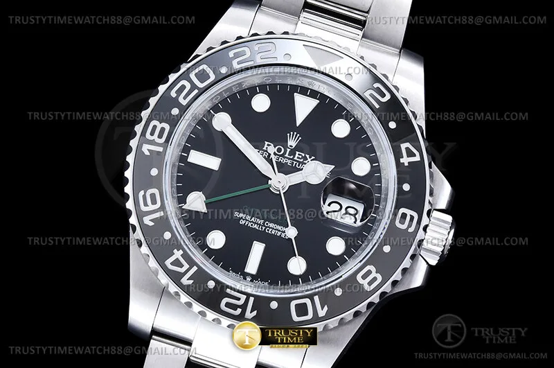 ROLGMT0362C - GMT II 126710GRNR Oys SS/SS Blk QF V2 QF3285