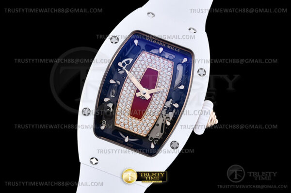 RM0298A - RM07-01 Ladies CER RG/RU Wht/Red Skele ZF CRMA2 Clone