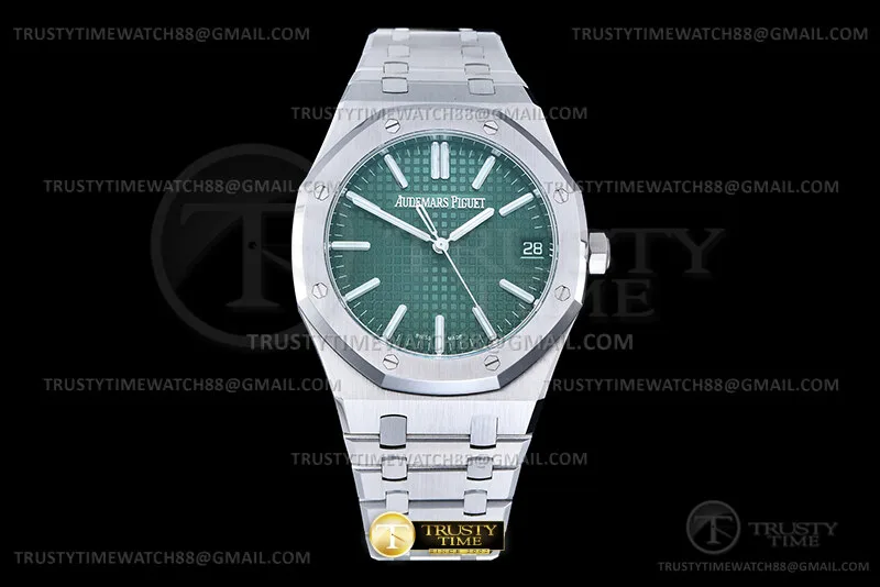 AP0928B - Royal Oak 41mm 15510 SS/SS verde DDF DD4302