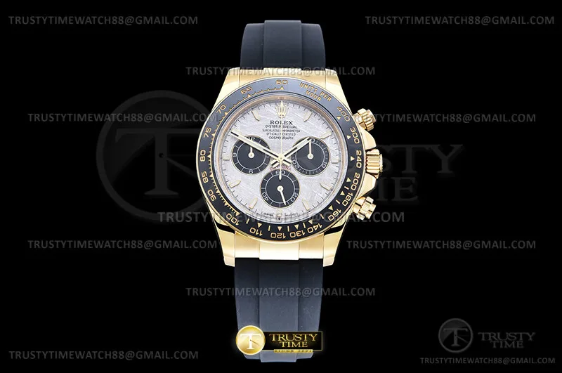 ROLDYT0723H - Daytona 126518 CER Wt YG/RU Met/Blk/Stk UFO UF4131