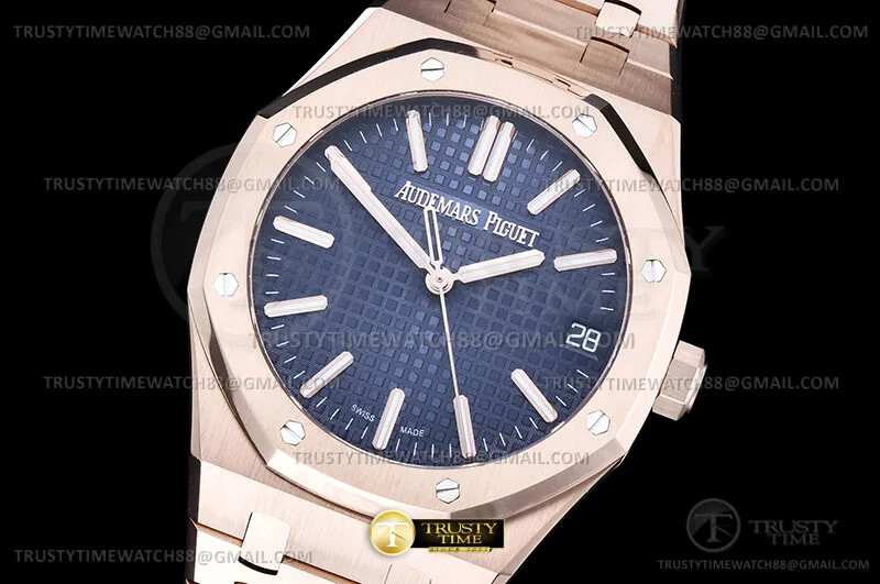 AP0933A - Royal Oak 41mm 15510 RG/RG Blue APSF V2 A4302