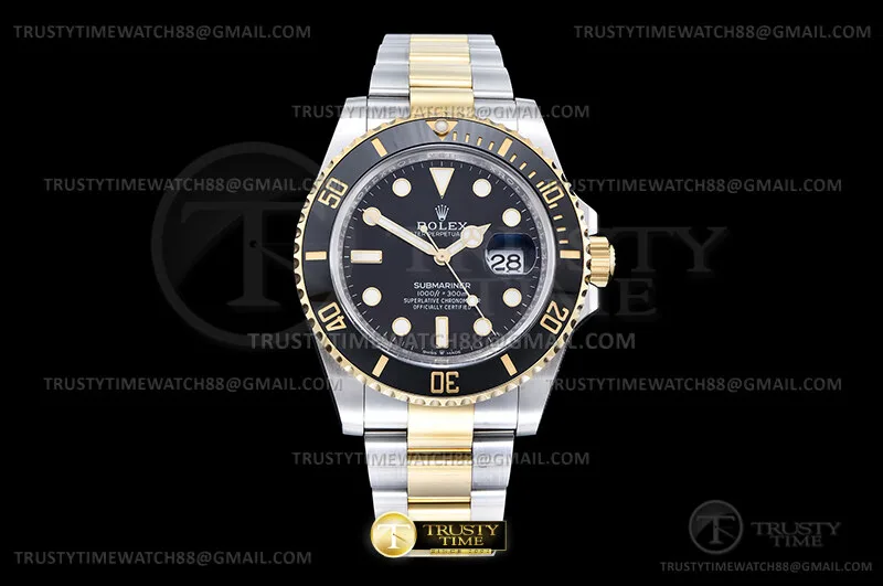ROLSUB0511A - Sub 126613LN 904 41mm YG/SS Blk THB DD3235