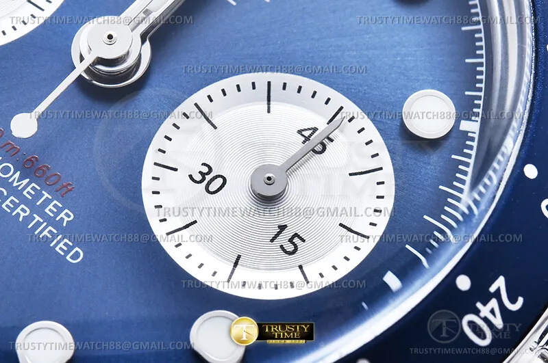 TUD121D - Black Bay Chrono Jub M79360N SS/SS Blue/Silv BLS A7750
