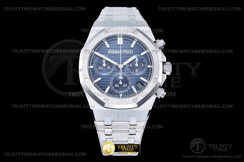 AP0934B - Royal Oak Chrono 26240 SS/SS Blue/Stk ZF SH4401