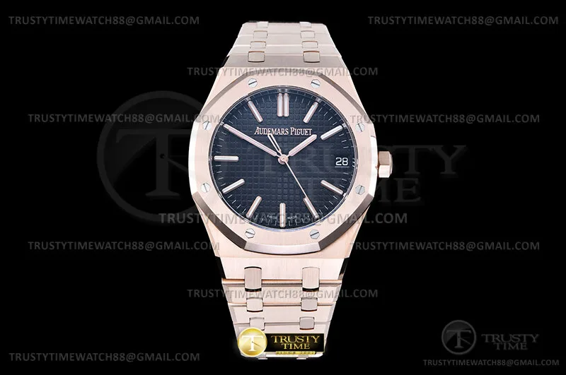 AP0939B - Royal Oak 41mm 15510 Wt RG/RG Black DDF DD4302