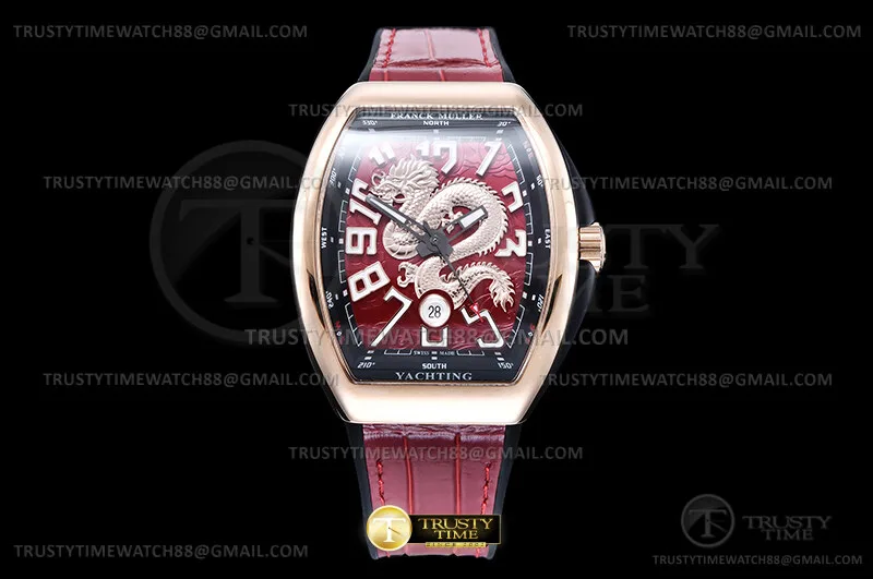FM194B - Vanguard Dragon King 44mm RG/LE/RU Red ABF A2824