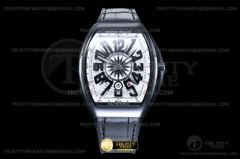 FM194F - Vanguard Yachting 44mm Blk DLC/LE/RU Blk ABF A2824