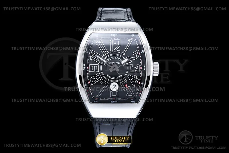 FM196A - Vanguard V45 44mm Blk SS/LE/RU Blk ABF A2824