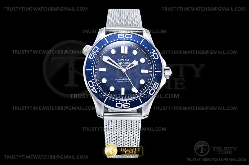 OMG0921 - Seamaster 300 James Bond 60th Anni SS/SS VSF VS8806