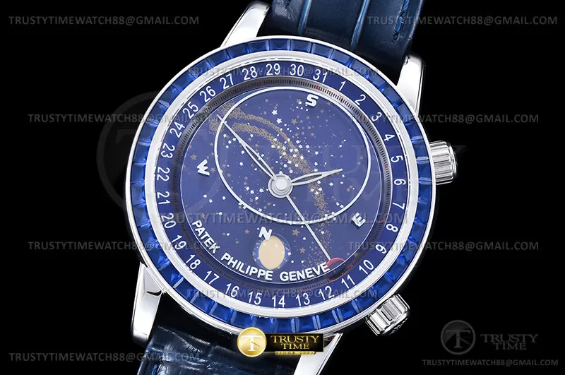 PP0537E - Grand Compli. Celestial 6104 Sapphire SS/LE Blue A240