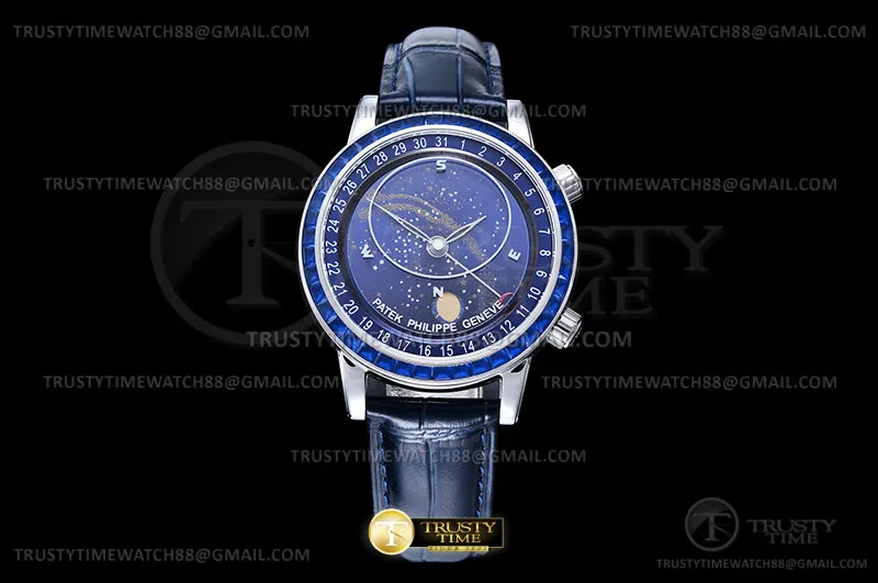 PP0537E - Grand Compli. Celestial 6104 Sapphire SS/LE Blue A240