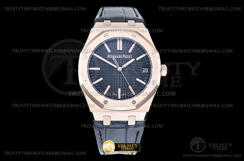 AP0941B - Royal Oak 41mm 15510 Wt RG/LE Black DDF DD4302