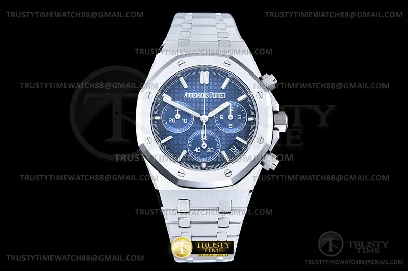 AP0944 - Royal Oak Chrono 26240 Wt SS/SS S.Blue/Stk DDF DD4401