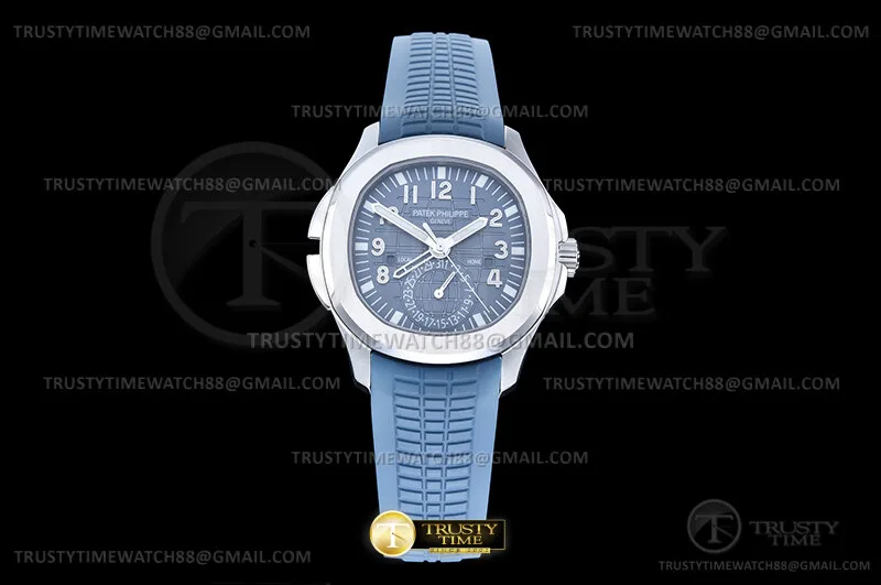 PP0547 - Aquanaut Travel Time 5164G SS/RU Blue ZF A330