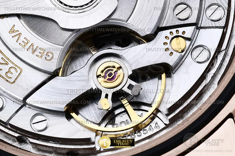 RDD0375B - DayDate 40mm Flt Wt RG/RG Grn/Rm/Stk QF V8 SH3255