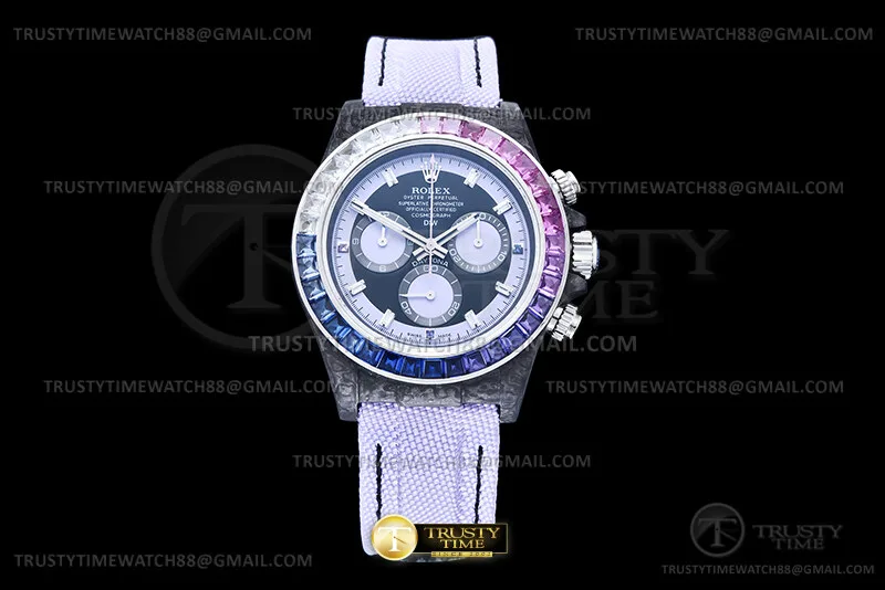 ROLDYT0749G - Daytona DIW Carbon Gem FC/NY Purp/Blk N6F DD4801