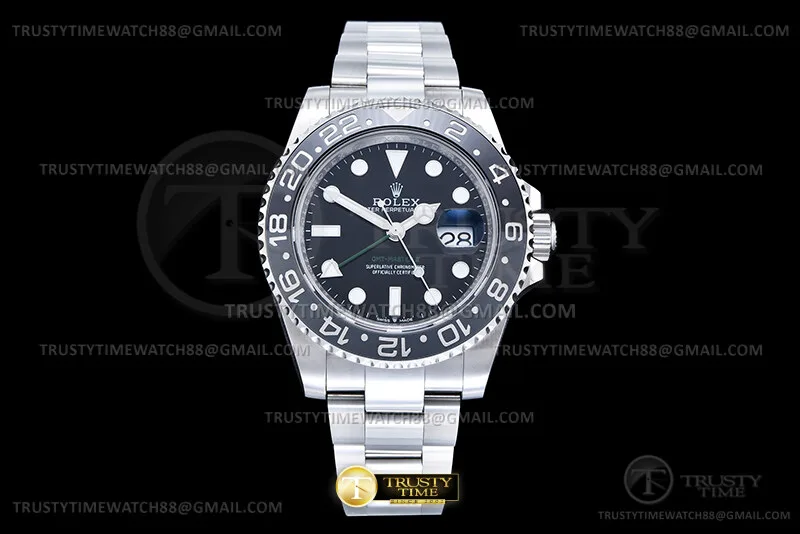 ROLGMT0377C - GMT II 126710GRNR Oys SS/SS Blk PLAY VR3285v3