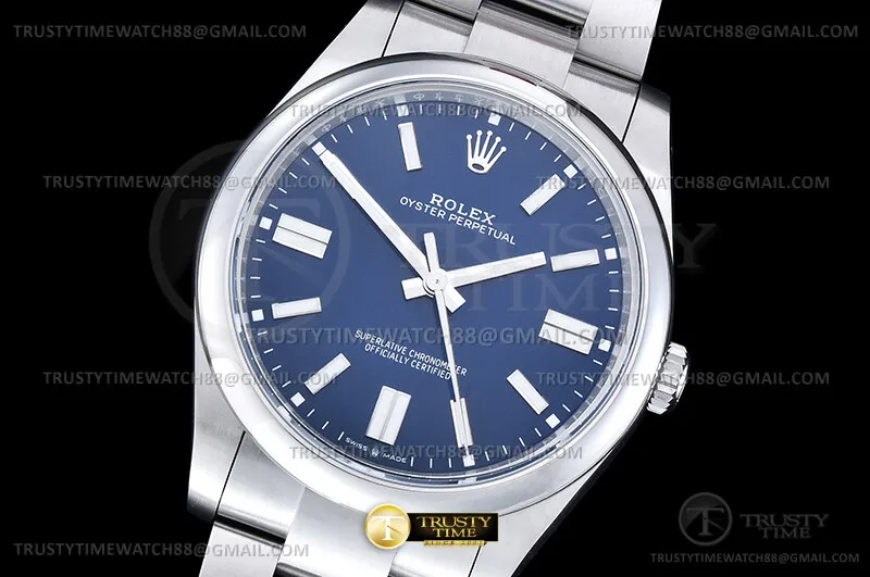 ROYP052B - Oyster Pert 41mm 134300 SS/SS M.Blue VSF V2 VS3230