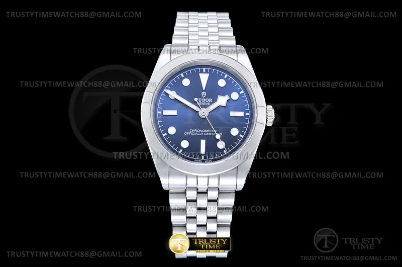 TUD125A - Black Bay One 79660 39mm SS/SS Blue KRF A2824