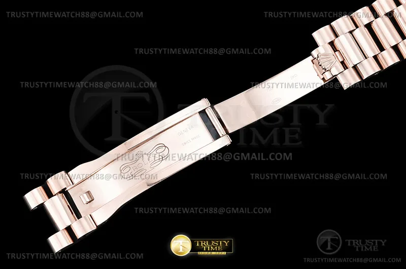 RDD0386E - DayDate 36mm 904L Dia Wt RG/RG Wht MOP/B.Dia KF A2836