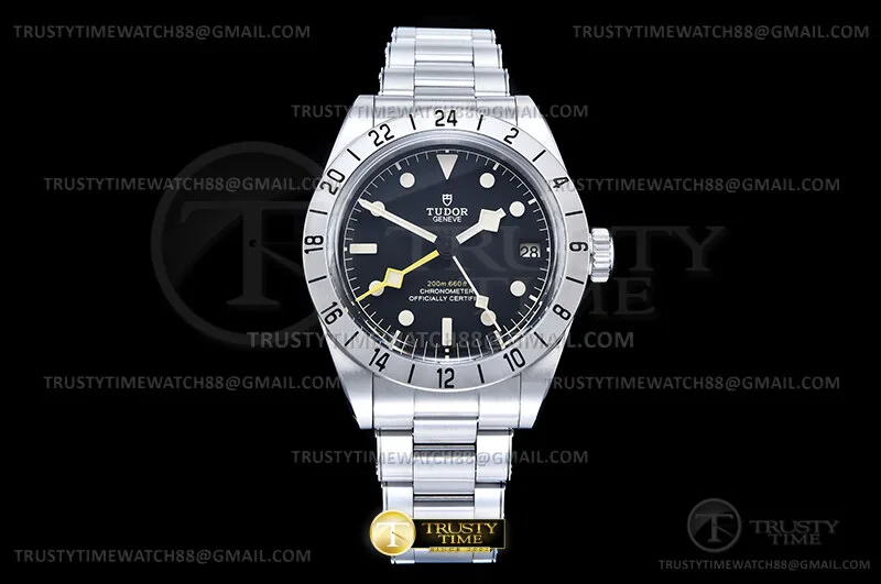 TUD127B - Black Bay Pro GMT SS/SS Black ZF VR3186 CHS