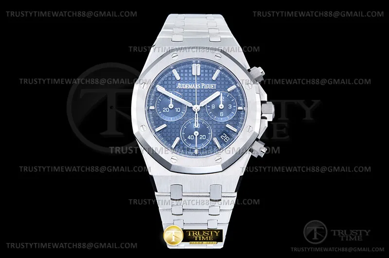 AP0950B - Royal Oak Chrono 26240 50th SS/SS Blue/Stk DDF DD4401