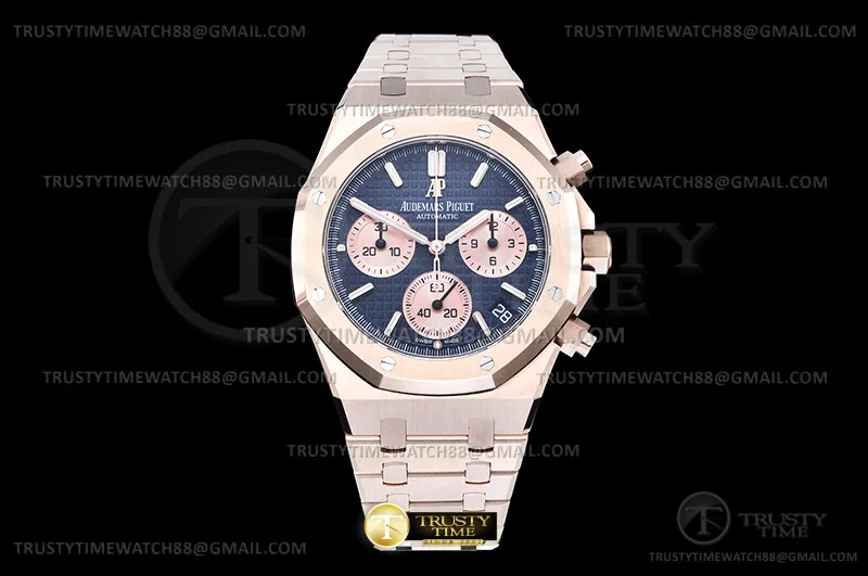 AP0955C - Royal Oak Chrono 26240 Wt RG/RG Blue/RG/Stk DDF DD4401