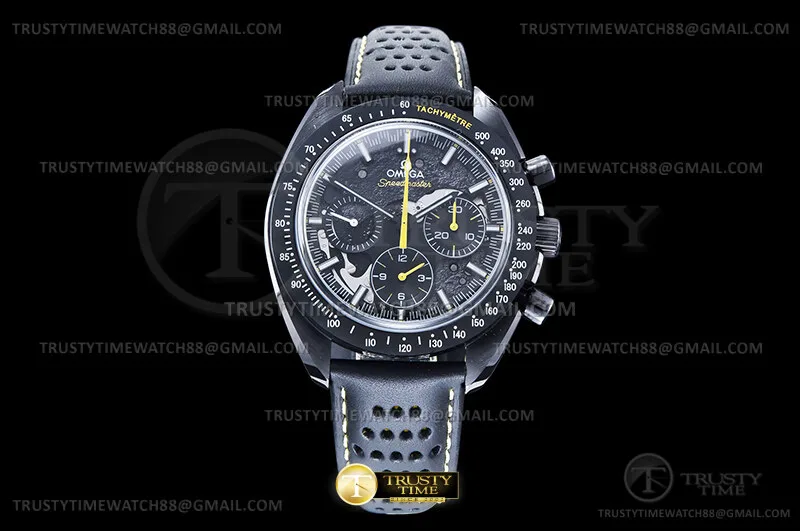 OMG0928B - SpeedMaster DSOM Apollo 8 CER/LE Blk/Ylw BLS A1869