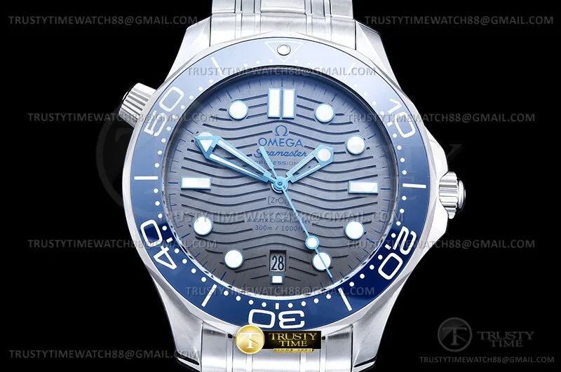OMG0929B - Seamaster 300m 2018 SS/SS Grey ORF OR8800