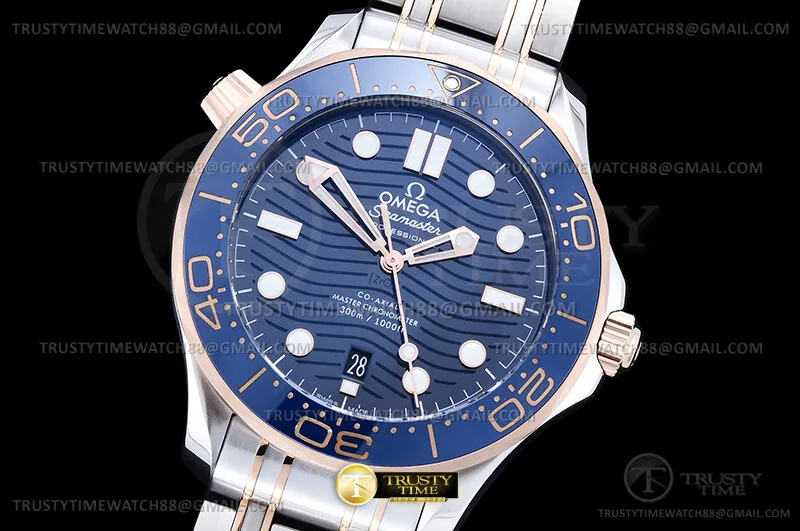 OMG0930C - Seamaster 300m 2018 RG/SS Blue ORF OR8800