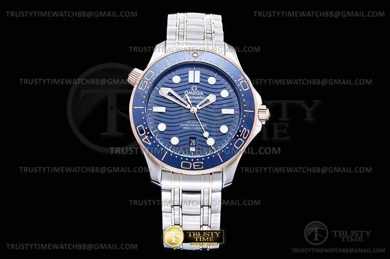 OMG0930C - Seamaster 300m 2018 RG/SS Blue ORF OR8800
