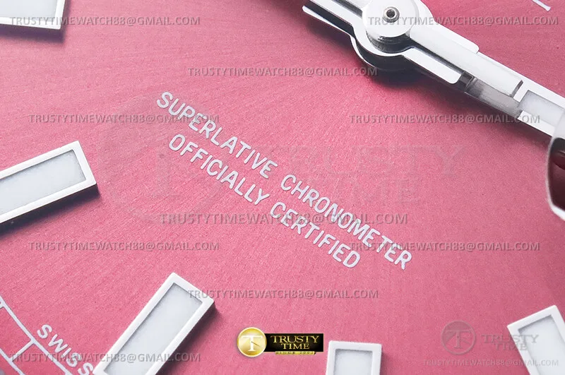 RDD0391C - DayDate 36mm Wt 904L Flt SS/SS Red/Stk QF V2 A2836