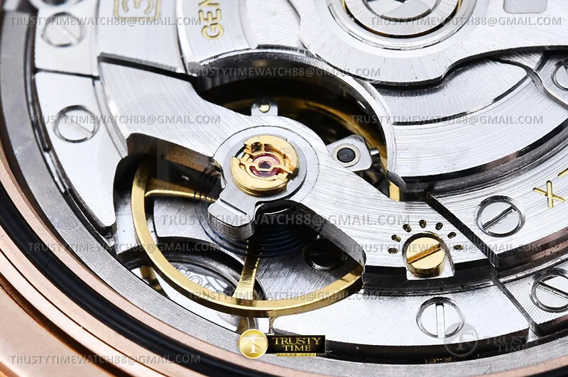 RDD0399C - DayDate 40mm Flt Wt RG/RG O.Blk/Rmn/Stk TMF VR3255