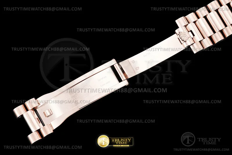 RDD0399C - DayDate 40mm Flt Wt RG/RG O.Blk/Rmn/Stk TMF VR3255
