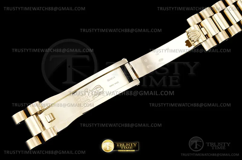 RMDJ0284B -DJ Midsize 31mm Pres Flt YG/YG Grey/Stk GMF A2824