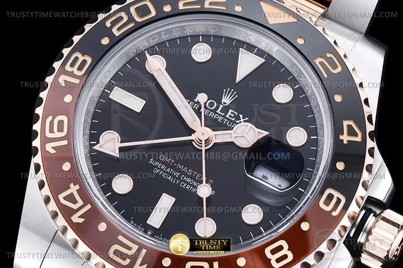 ROLGMT0387B - GMT II 126711CHNR 904 RG/SS Blk SEEK VR3285v3