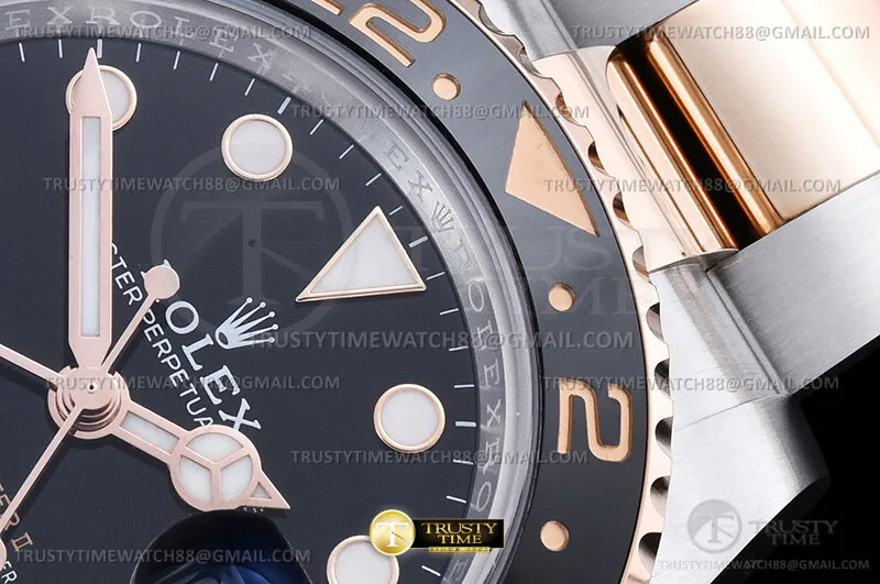 ROLGMT0387B - GMT II 126711CHNR 904 RG/SS Blk SEEK VR3285v3