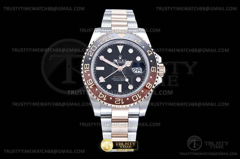 ROLGMT0387B - GMT II 126711CHNR 904 RG/SS Blk SEEK VR3285v3