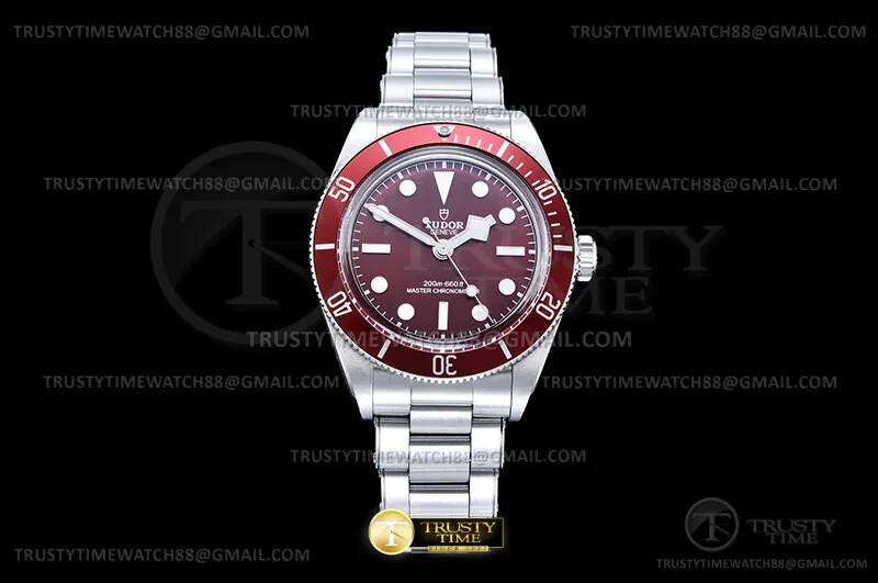 TUD129A - Black Bay Fifty Eight 39mm Rvt SS/SS Rosso ZF A2824