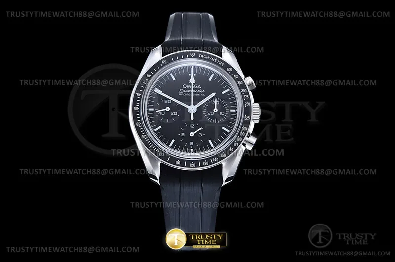 OMG0931C - SpeedMaster MoonWatch SS/RU Blk N1F ST-19 HW A3861