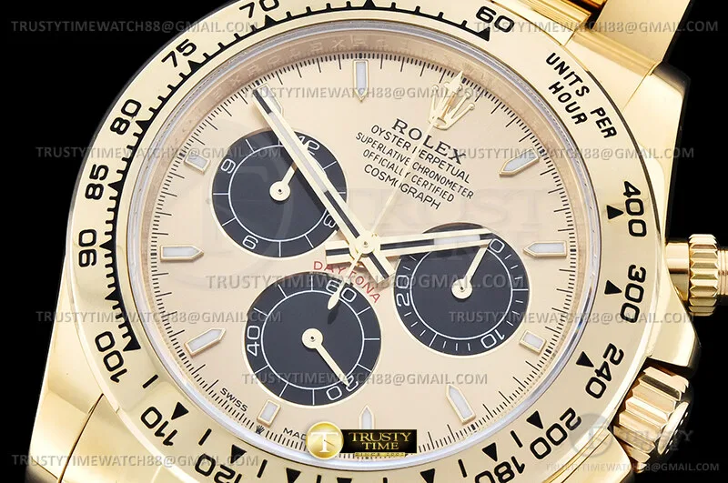 ROLDYT0773E - Daytona 126508 904 YG/YG Gold/Black/Stk UFO UF4131