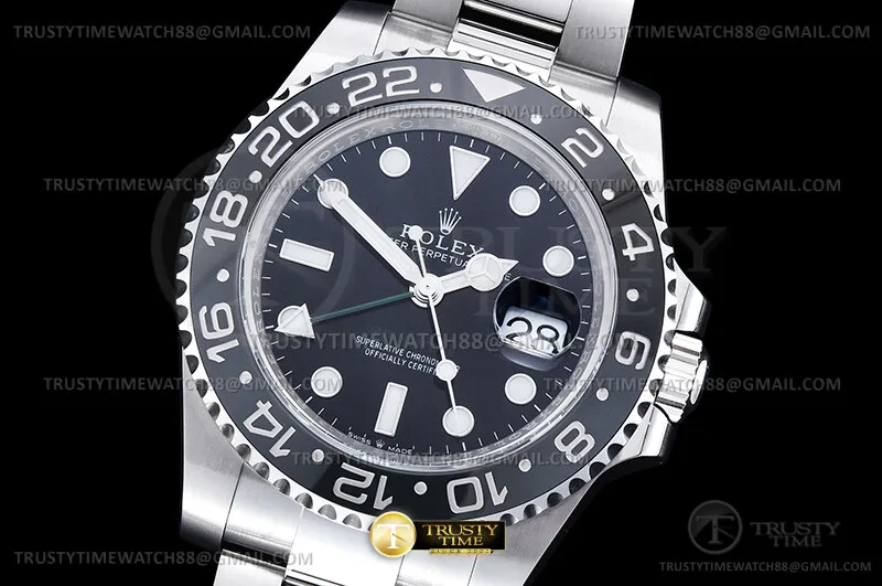 ROLGMT0389C - GMT II 126710GRNR Jub SS/SS Blk SEEK DD3285