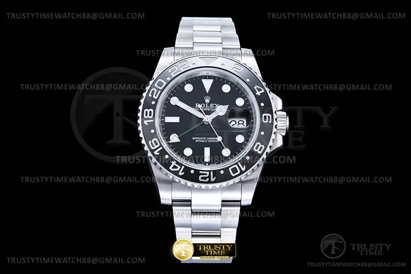 ROLGMT0390C - GMT II 126710GRNR Oys SS/SS Blk QF JH3285-FS