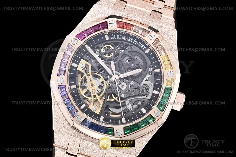 AP0963F - Royal Oak 15412 Rbow Frosted RG/RG Ske THB V2 SA3132