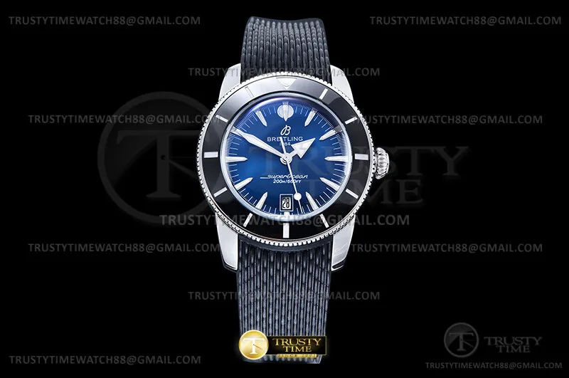 BSW0553B - Superocean Heritage II 42mm SS/RU blu OXF A2824