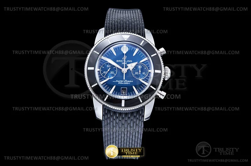 BSW0553C - Superocean Heritage II Chrono 42 SS/RU Blu OXF A7750