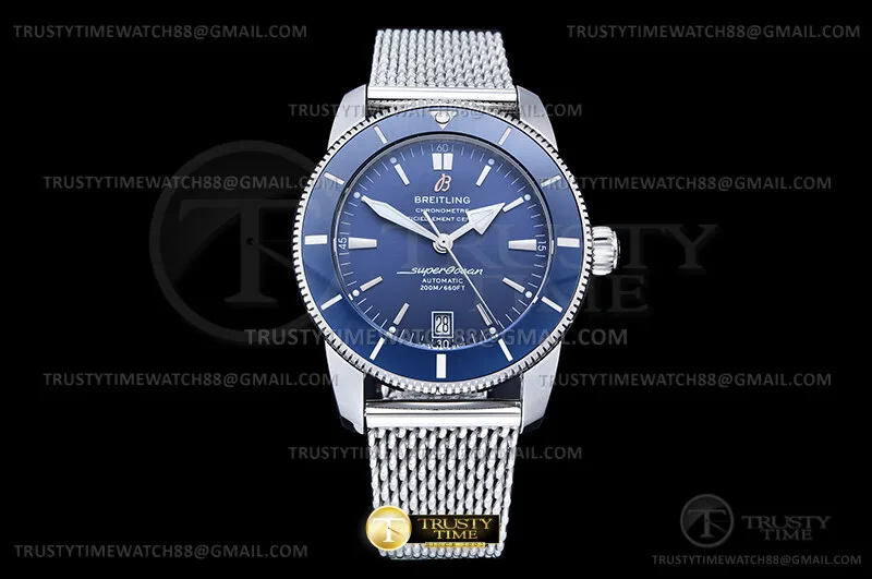 BSW0554C -Superocean Heritage II Blue SS/SS D.Blue BLF Asia 2824