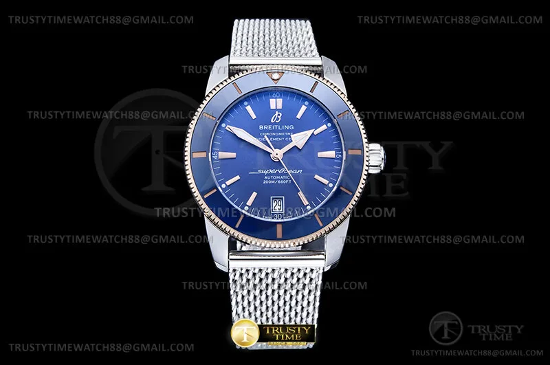 BSW0554G - Superocean Heritage II blu RG/SS blu BLF Asia 2824